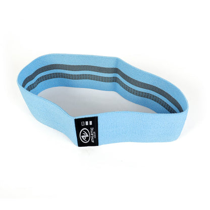 Fabric Exercise Bands with 3 Resistance Levels & Carry Bag
