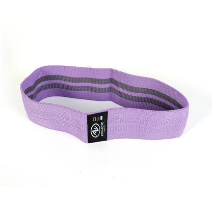 Fabric Exercise Bands with 3 Resistance Levels & Carry Bag