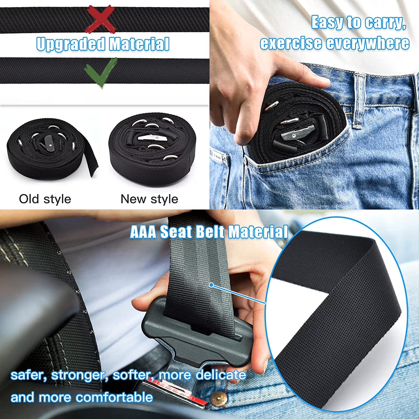 Door Anchor Strap for Resistance Bands Exercises