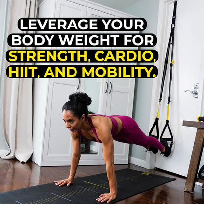 Suspension Trainer System Resistance Training Kit