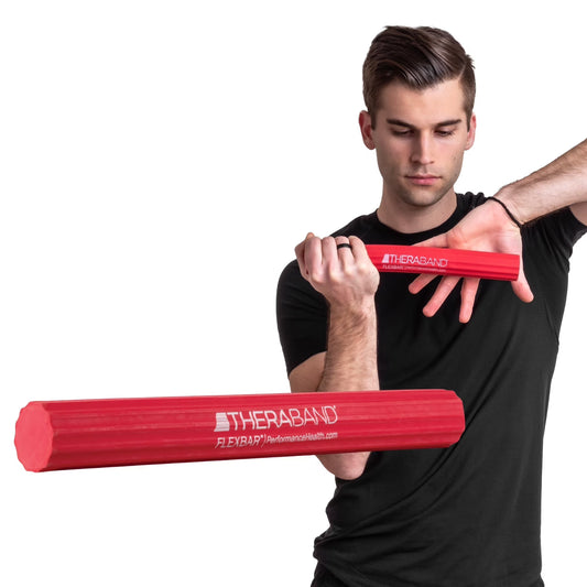 THERABAND FlexBar Resistance Bar – Light (Red)