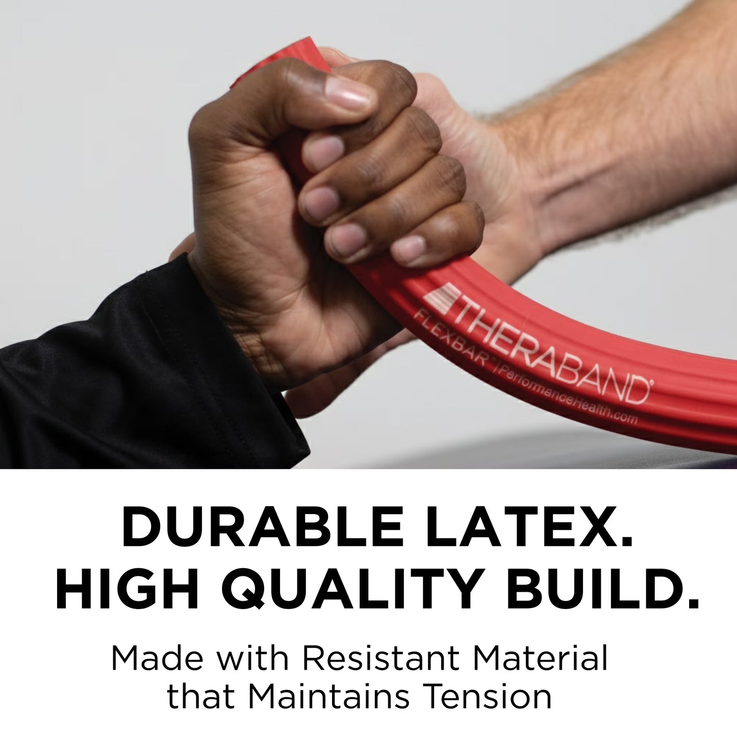 THERABAND FlexBar Resistance Bar – Light (Red)