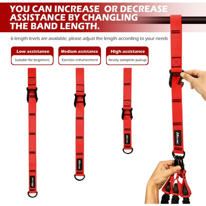 Pull Up Assistance Bands – Heavy Duty Resistance Bands Set